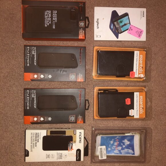 Bundle of 8 phone cases for IPhone 6/7/8 Plus - Picture 1 of 2